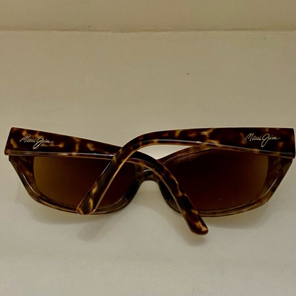 Maui Jim Brown Tortoise MJ1214 10 63-17 L125 - Picture 3 of 10